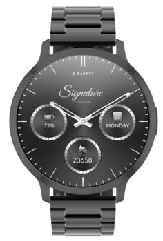 Smartwatch męski Garett Edge czarny stalowy AMOLED 1,73″ + pasek skórzany (4).jpg